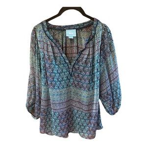 Maeve Anthropologie sheer top